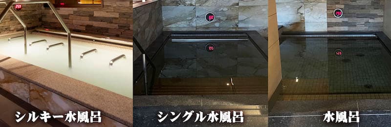サウナイーグル　水風呂